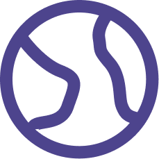 Environment Icon Purple